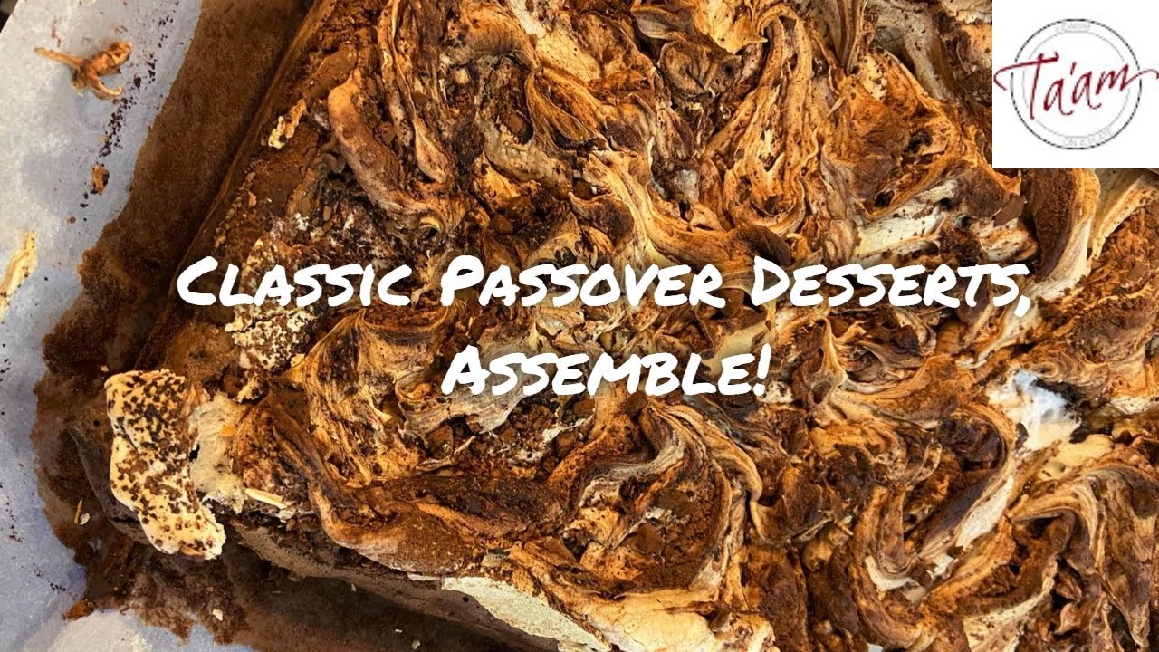 Classic Passover Desserts